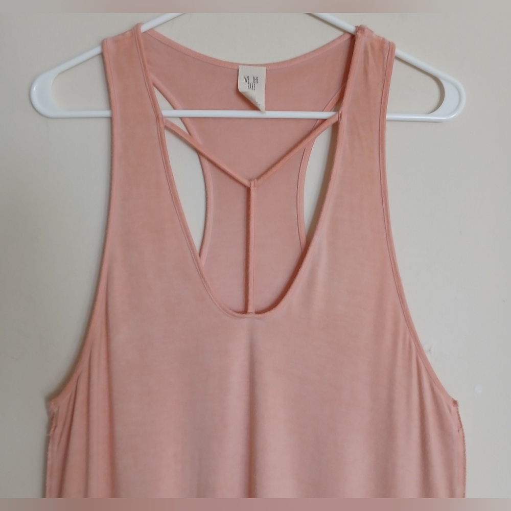 We The Free Amelia T-Strap Plunge Cut-Out Racerback Tank Top - Picture 3 of 9
